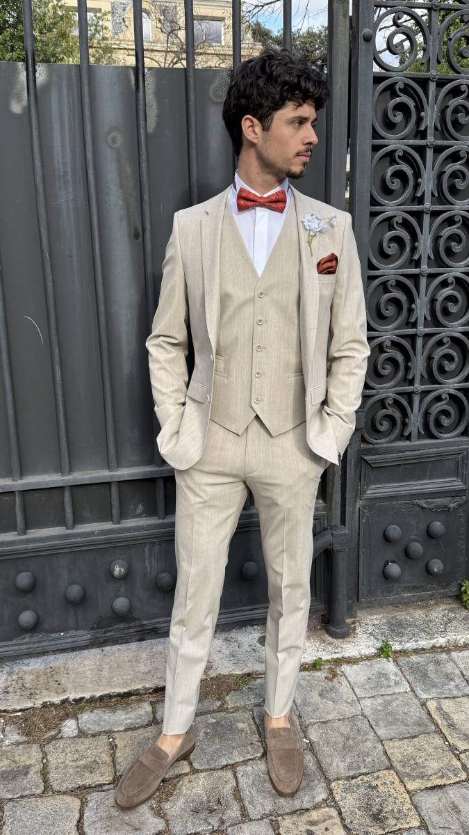 costume homme mélange de lin Marseille