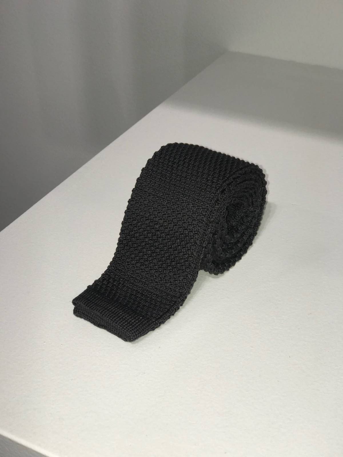 cravate en tricot coton