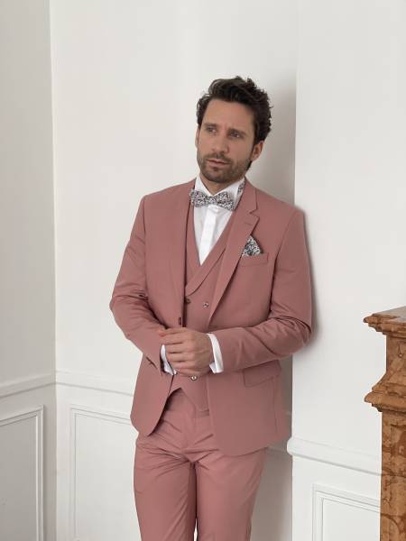 Bohème chic champêtre rose 