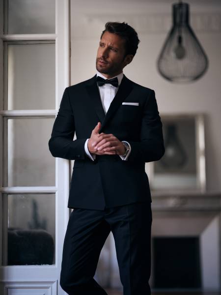 smoking croisé marseille slim viktor sur mesure 13008