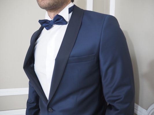 Smoking homme marseille Lagerfeld cérémonie mariage slim