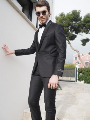 Costume mariage marseille noir 2016