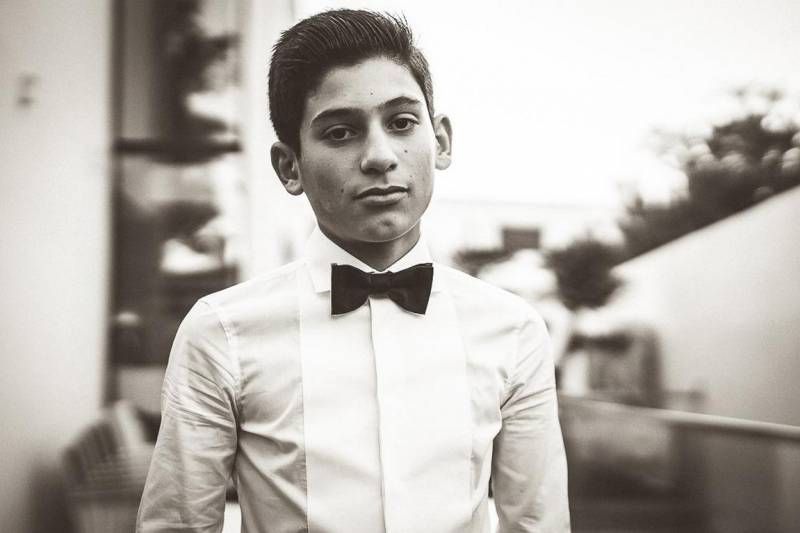 costume enfant ados barmitsva 13 ans pas cher slim fit sur mesure